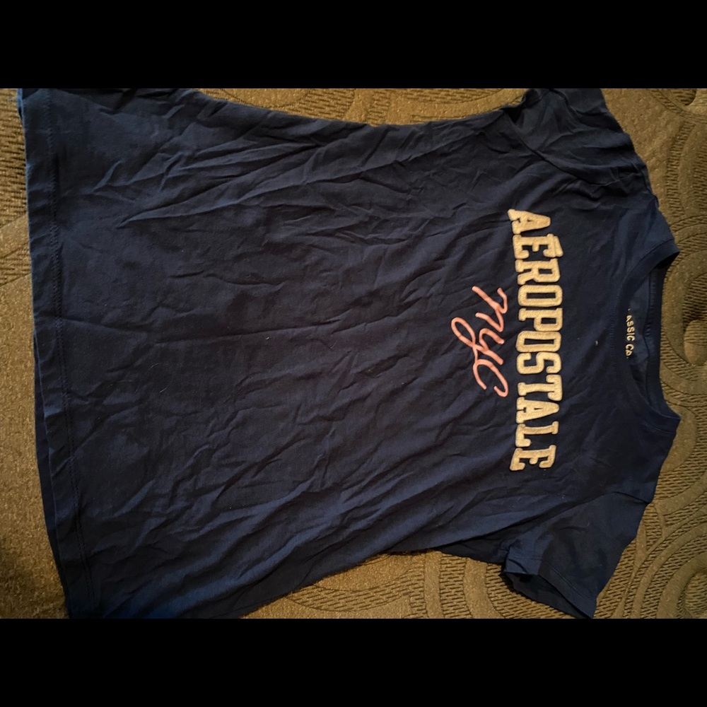 Aeropostale tshirt navy blue